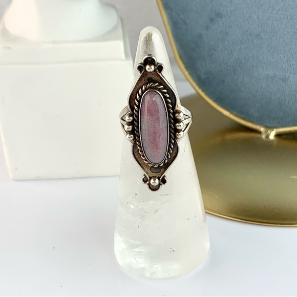 SOLD‼️Vintage NAKAI Native American NavajoBoho Sugilite Sterling Silver Ring - Picture 6 of 14